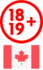 Canada betting at 18/19 years